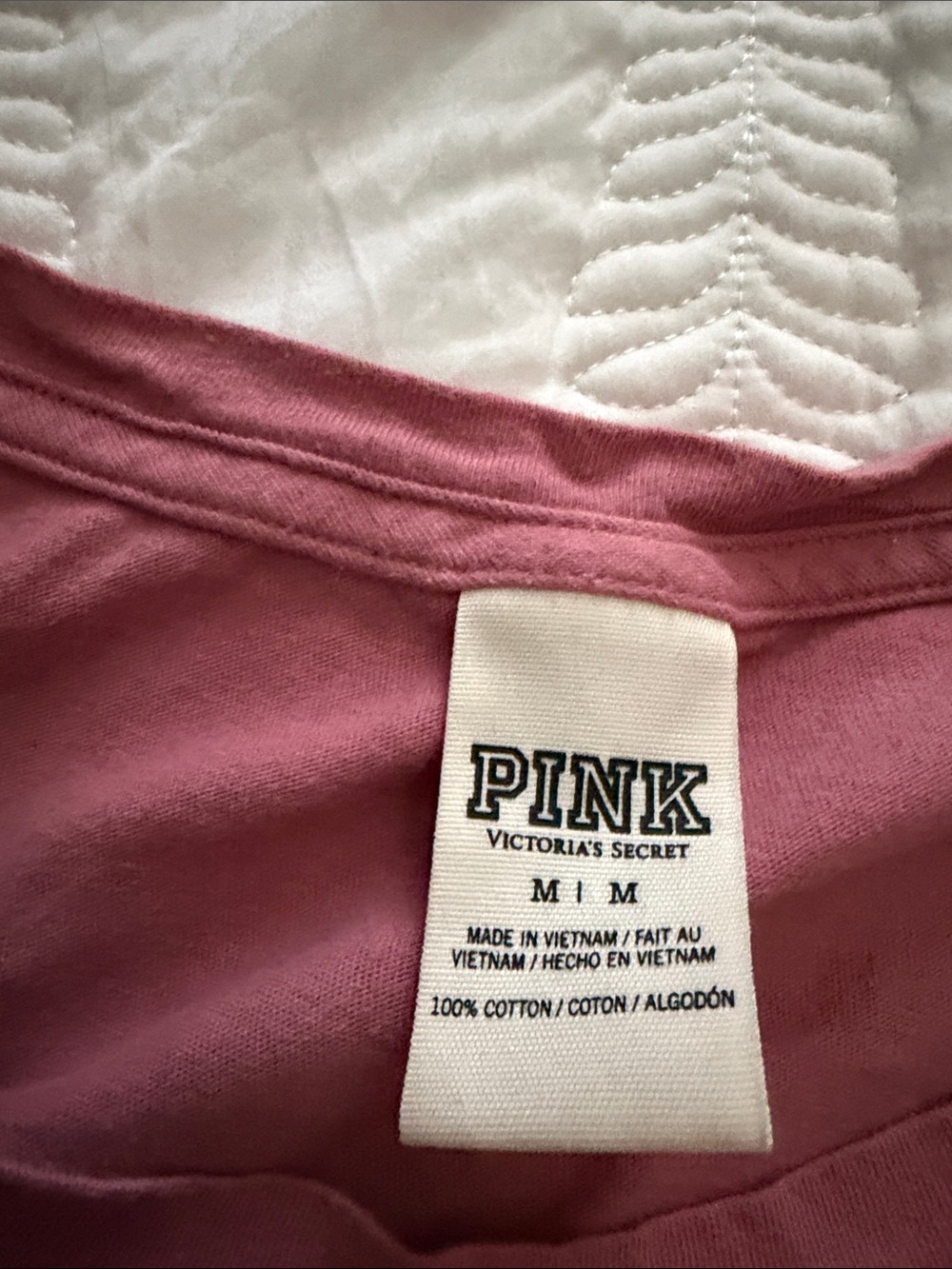 PINK Victoria's Secret Black Tops with Hot Pink Logo - Picture 9 of 9